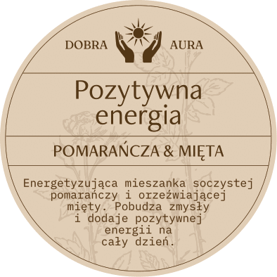 Naturalna Świeczka Sojowa Pozytywna energia